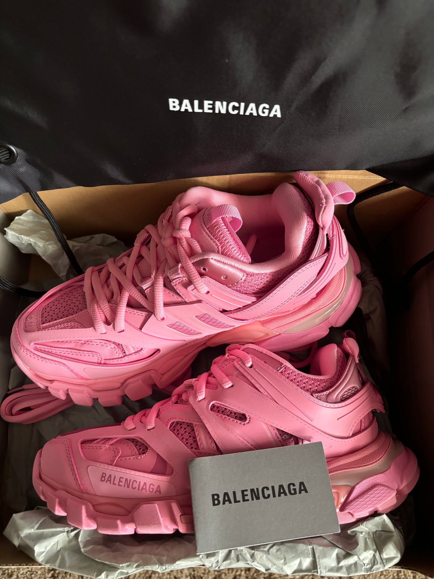 Balenciaga Track Pink Led