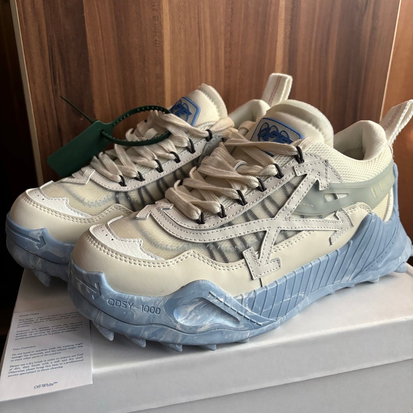 Off-White ODSY 1000 Marble Blue
