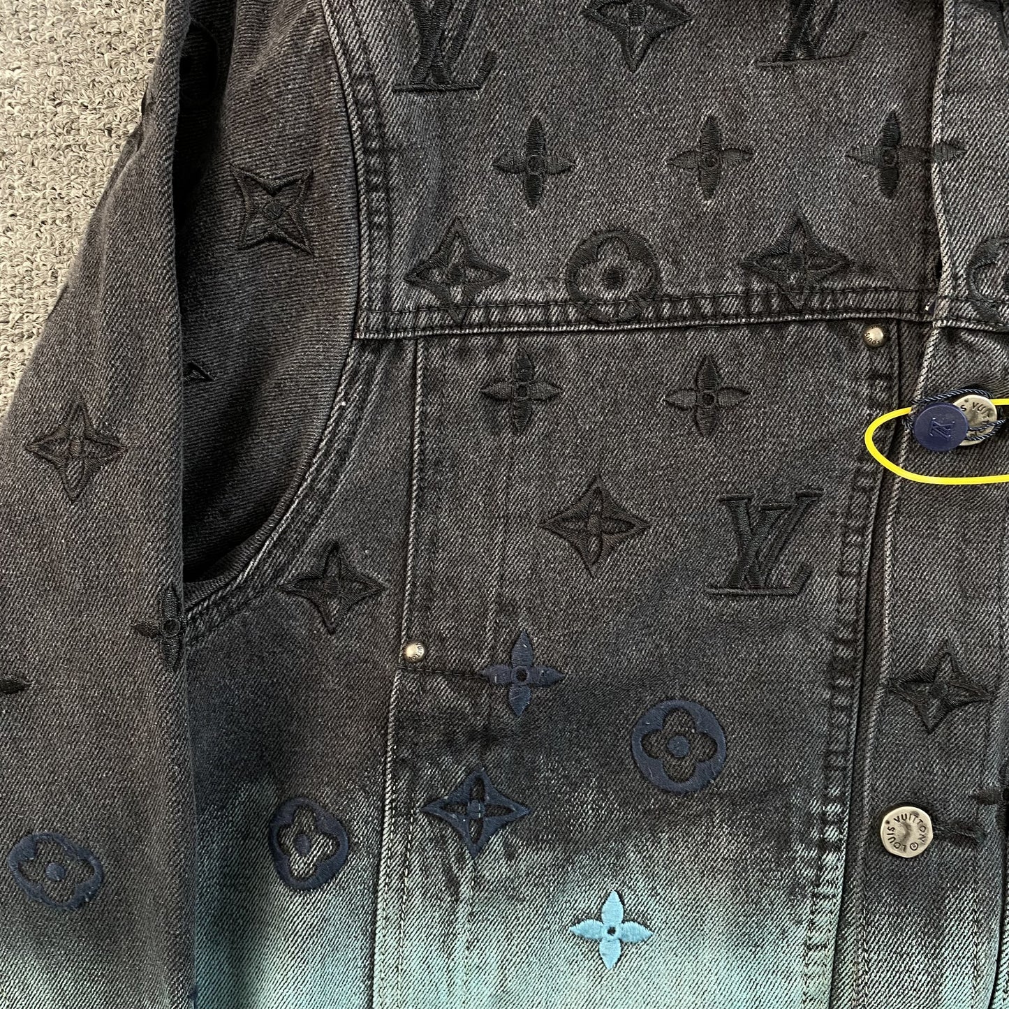 Geacă de blugi Louis Vuitton